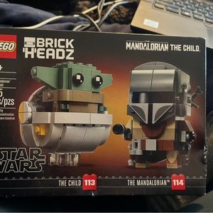 LEGO BRICKHEADZ 2 Brand New